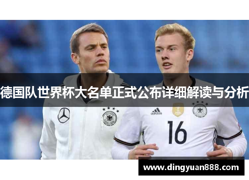 德国队世界杯大名单正式公布详细解读与分析